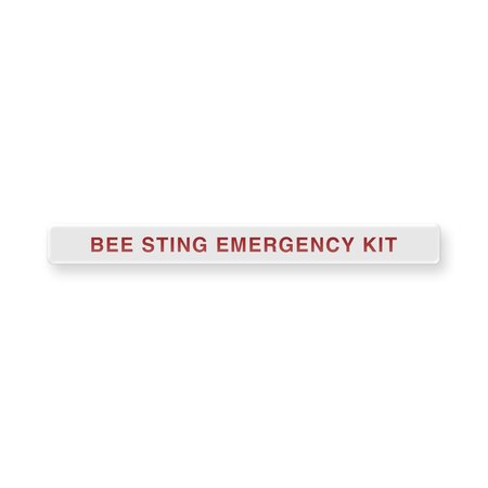 AEK Permanent Adhesive Dome Label Bee Sting Emergency Kit EN9484